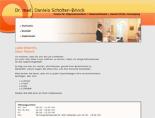 Tablet Screenshot of dr-scholten-brinck.de